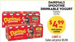 La Chiquita Food Market DANIMALS SMOOTHIE DRINKABLE YOGURT offer