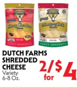 La Chiquita Food Market DUTCH FARMS SHREDDED CHEESE offer