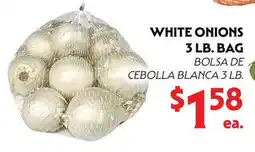 La Chiquita Food Market WHITE ONIONS 3 LB. BAG offer
