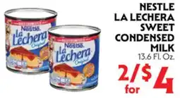 La Chiquita Food Market NESTLE LA LECHERA SWEET CONDENSED MILK offer
