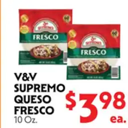 La Chiquita Food Market V&V SUPREMO QUESO FRESCO offer