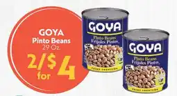 La Chiquita Food Market GOYA Pinto Beans offer
