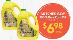 La Chiquita Food Market BUTCHER BOY 100% Pure Corn Oil offer