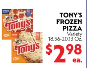 La Chiquita Food Market TONY'S FROZEN PIZZA offer