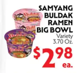 La Chiquita Food Market SAMYANG BULDAK RAMEN BIG BOWL offer