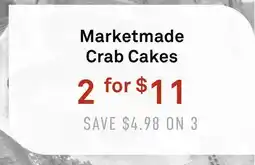 Standard Market Marketmade Crab Cakes offer