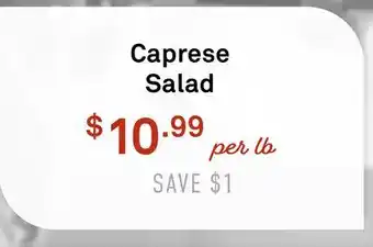 Standard Market Caprese Salad offer