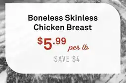 Standard Market Boneless Skinless Chicken Breast offer