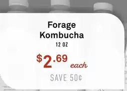 Standard Market Forage Kombucha offer