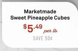 Standard Market Marketmade Sweet Pineapple Cubes offer
