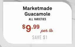 Standard Market Marketmade Guacamole offer