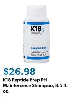 Sam's Club K18 Peptide Prep PH Maintenance Shampoo, 8.5 fl. oz offer