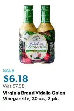 Sam's Club Virginia Brand Vidalia Onion Vinegarette, 30 oz., 2 pk offer