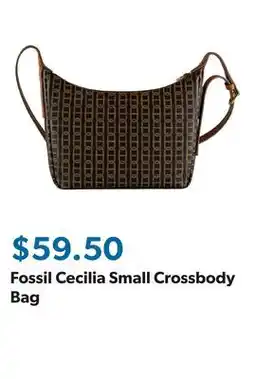 Sam's Club Fossil Cecilia Small Crossbody Bag offer