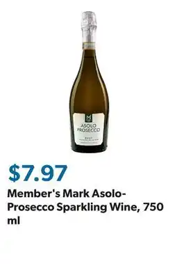 Sam's Club Member's Mark Asolo-Prosecco Sparkling Wine offer