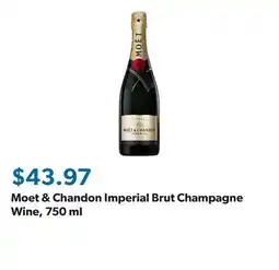Sam's Club Moet & Chandon Imperial Brut Champagne Wine offer