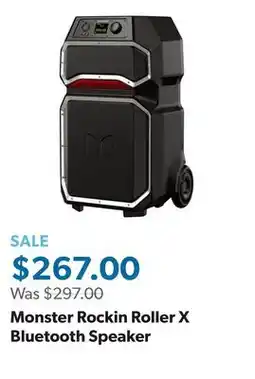 Sam's Club Monster Rockin Roller X Bluetooth Speaker offer