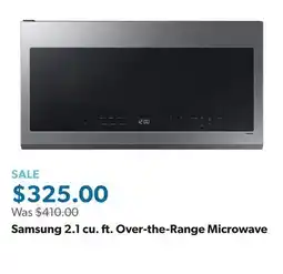 Sam's Club Samsung 2.1 cu. ft. Over-the-Range Microwave offer