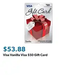 Sam's Club Visa Vanilla Visa $50 Gift Card offer