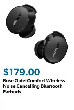 Sam's Club Bose QuietComfort Wireless Noise Cancelling Bluetooth Earbuds offer