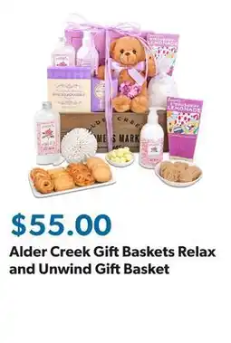 Sam's Club Alder Creek Gift Baskets Relax and Unwind Gift Basket offer
