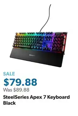 Sam's Club SteelSeries Apex 7 Keyboard Black offer