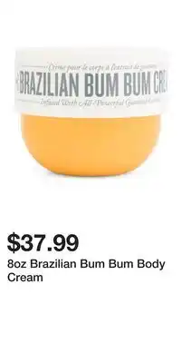 TJ Maxx 8oz Brazilian Bum Bum Body Cream offer
