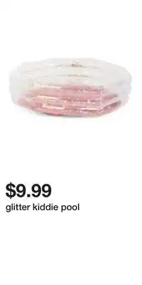 TJ Maxx glitter kiddie pool offer