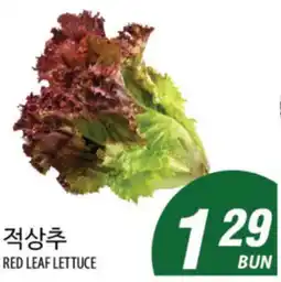 Joong Boo Market RED LEAF LETTUCE offer