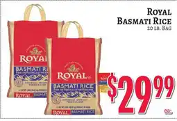 Trade Fair Supermarket ROYAL BASMATI RICE offer