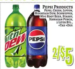 Trade Fair Supermarket PEPSI PRODUCTS offer