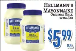 Trade Fair Supermarket HELLMANN'S MAYONNAISE offer