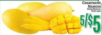 Trade Fair Supermarket CHAMPAGNE MANGOS offer