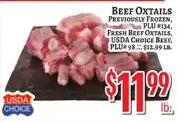 Trade Fair Supermarket BEEF OXTAILS offer