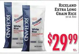Trade Fair Supermarket Riceland Extra Long Grain Rice offer