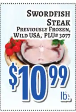 Trade Fair Supermarket SWORDFISH STEAK offer