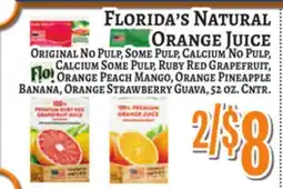 Trade Fair Supermarket FLORIDA'S NATURAL Orange Juice offer