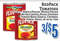 Trade Fair Supermarket RedPack TOMATOES offer