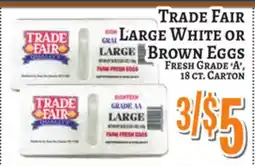 Trade Fair Supermarket Trade Fair LARGE White Or Brown Eggs offer