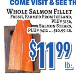 Trade Fair Supermarket WHOLE SALMON FILLET offer