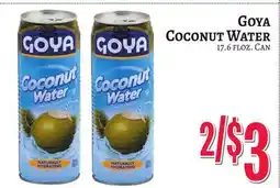 Trade Fair Supermarket GOYA Coconut Water offer