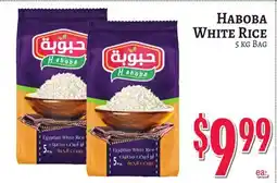 Trade Fair Supermarket HABOBA WHITE RICE offer
