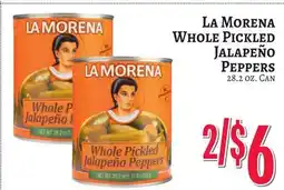 Trade Fair Supermarket La Morena Whole Pickled Jalapeño Peppers offer
