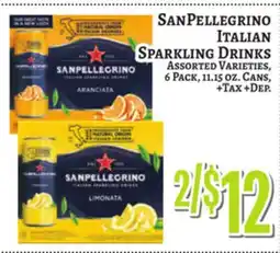 Trade Fair Supermarket SanPellegrino Italian Sparkling Drinks offer