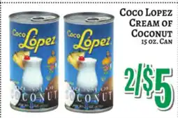 Trade Fair Supermarket Coco Lopez Cream Of Coconut offer