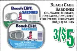 Trade Fair Supermarket BEACH CLIFF SARDINES offer