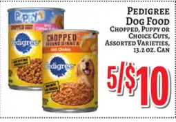Trade Fair Supermarket PEDIGREE DOG FOOD offer