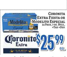 Trade Fair Supermarket Coronita Extra Fiesta OR Modelito Especial offer