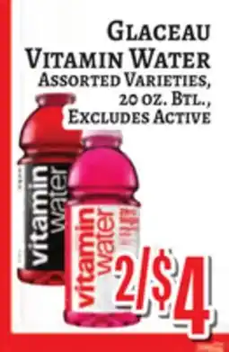 Trade Fair Supermarket Glaceau VITAMIN WATER offer