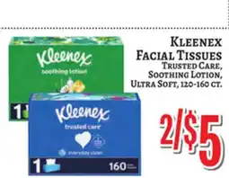 Trade Fair Supermarket KLEENEX FACIAL TISSUES offer